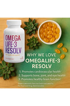 UNICITY Omega Life-3 Resolv | Advanced Heart & Brain Support