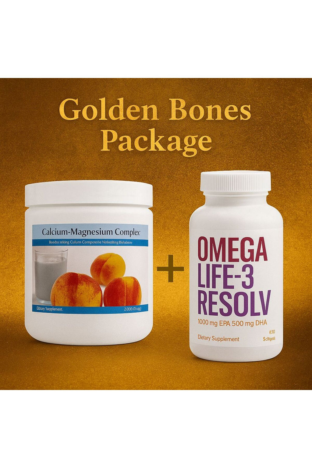 UNICITY Golden Bones Package – Omega Life-3 Resolv + Magnesium