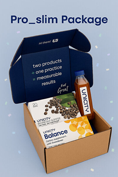 UNICITY Balance Pro – مجموعة إدارة الوزن وحرق الدهون + زجاجة مجانية